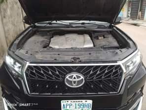 A picture of Land cruiser Prado Jeep 2007 model upgrade to 2022 model