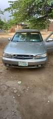 A picture of Nissan altima with new complete Belgium engine bought on November