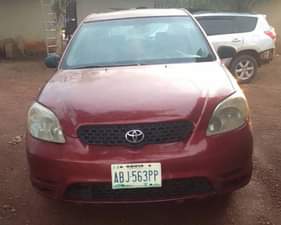 A picture of TOYOTA MATRIX 03 04 ENGINE AND GEAR PERFECTLY WORKING AC