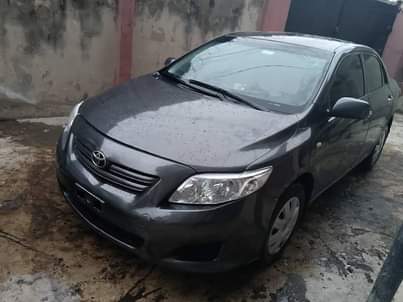 A picture of Toyota Corolla 2010 model with normal Corolla engine brand new