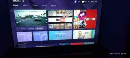 A picture of Frameless LG 65 inches Smart TV