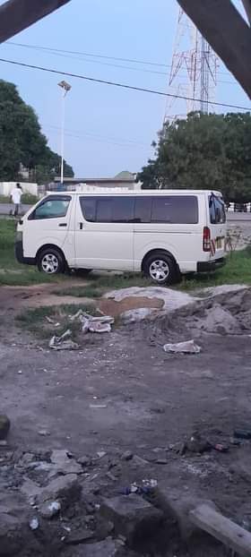 A picture of Hiace commuter bus