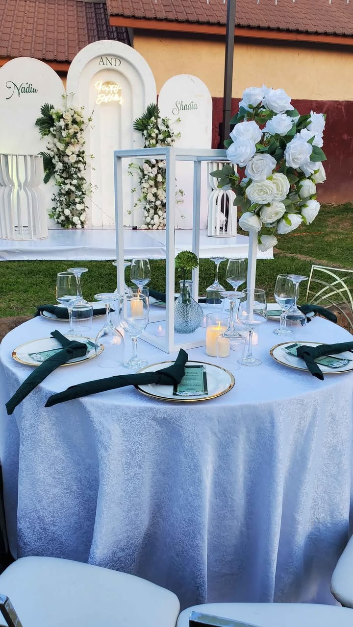 A picture of Beautiful decoration setups