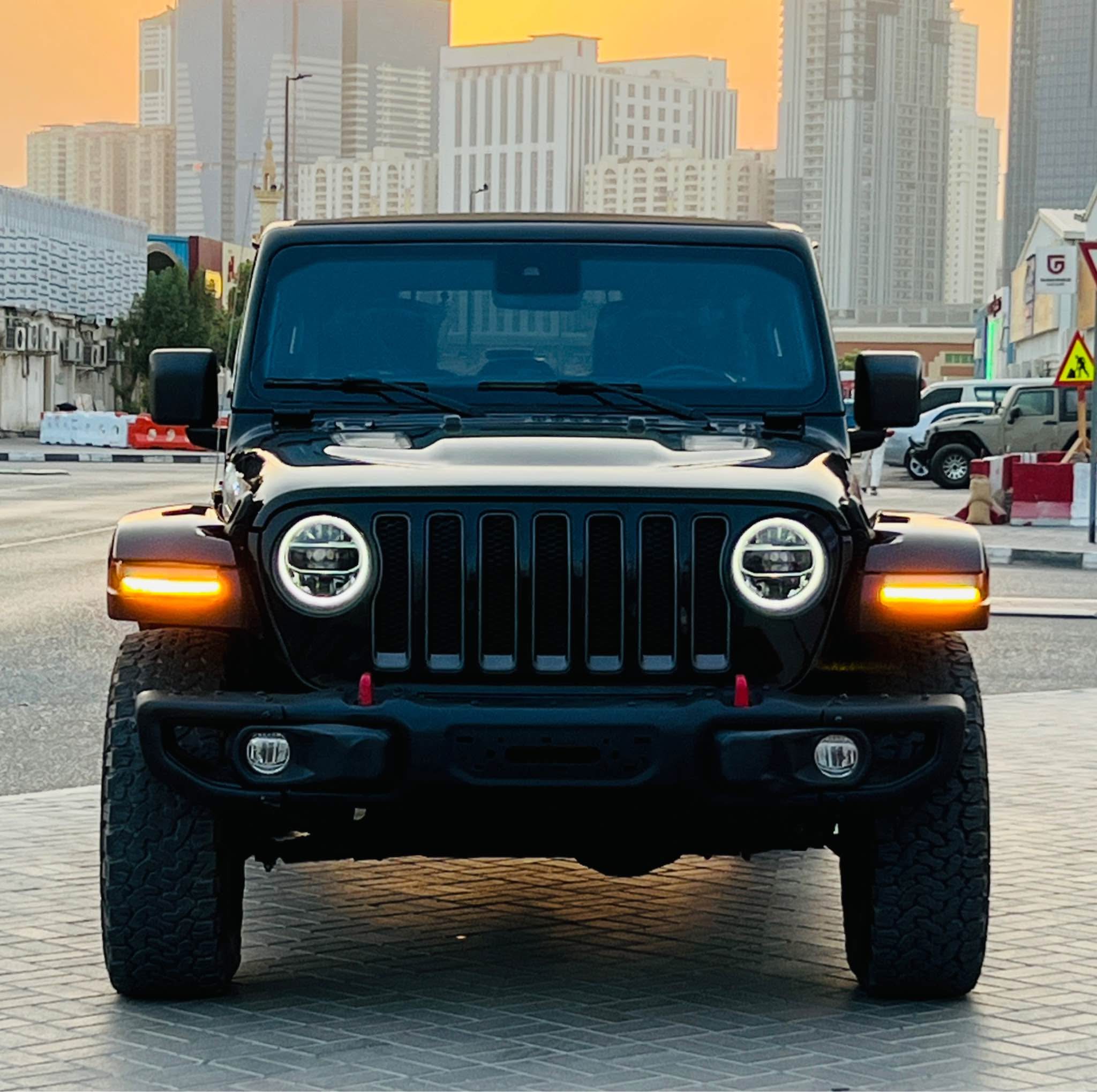 A picture of Jeep Wrangler Rubicon 2021 Miles 44000 Contact 0554838513