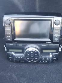 A picture of Original mark x new shape car radio