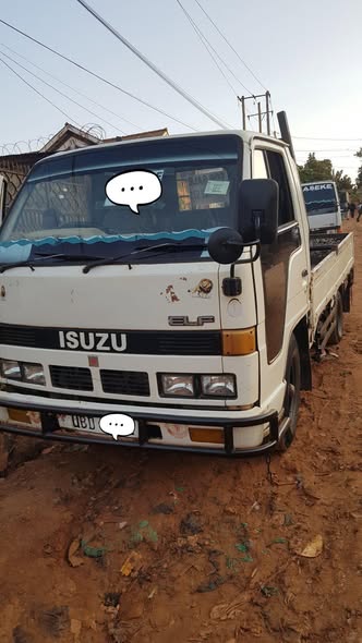 A picture of Cargo truck on quick sale 80m ugx with ssd numbers