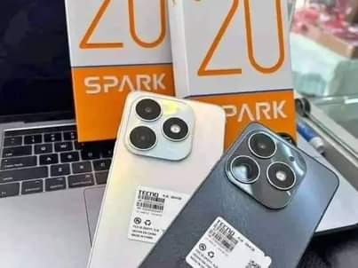 A picture of Auctioning of new Tecno Spark 20 is available in cheap