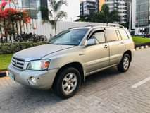 A picture of REGISTERD TOYOTA HIGHLANDER Well maintained and neatly used by the