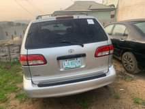 A picture of Clean registered Toyota sienna 2002 model is available for sale