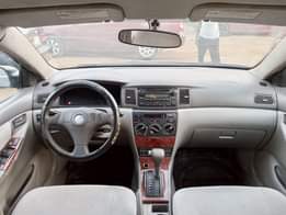 A picture of Toyota Corolla LE 2005 06 model Tokumbo Standard Uber Bolt