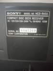 A picture of Redio music system sony