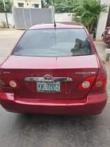 A picture of First body register 2006 corolla with original document now available