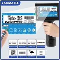 A picture of Handheld inkjet printing machine