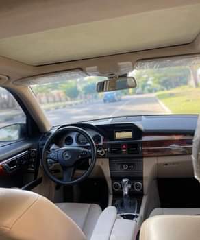 A picture of Mercedes Benz GLK 350 2011 model less than a year