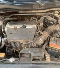 A picture of Clean Nigerian Used Wine Honda Accord 2010 Repainted Leather interior