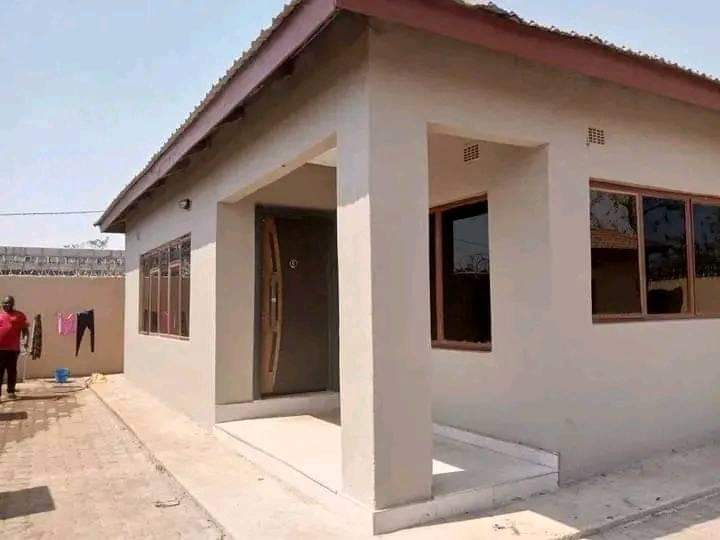 newly built houses
