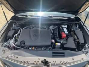A picture of super clean almost brand new 2020 Camry with just 900