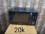A picture of Tokunbo Microwaves going for 20k each