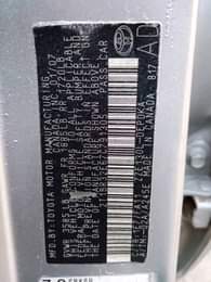 A picture of Toyota corrolla urgently for sale 2007 model Ac working perfectly