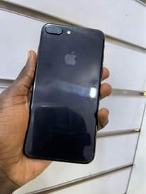 A picture of iPhone 7 Plus 128gb fingerprint working 400k WhatsApp or call