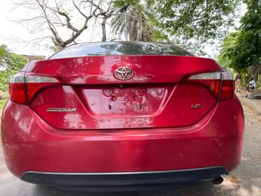 A picture of Biggest Easter awoof Foreign used Corolla 2015 on belt total