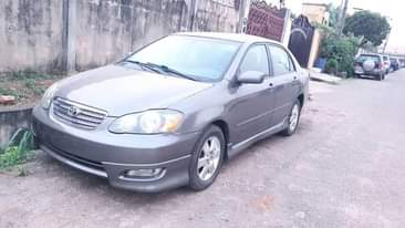 A picture of Tokunbo corolla sport 2006 model