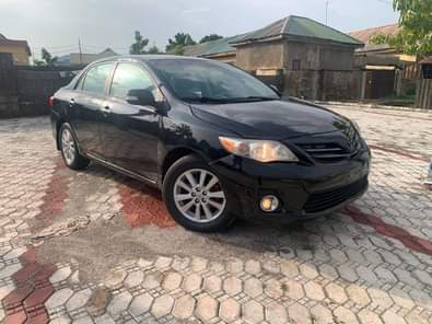 A picture of QUICK SALE A Neatly Used Toyota Corolla Le 2012 Model