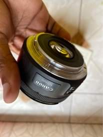 A picture of Canon lens