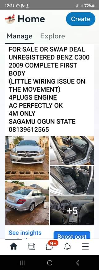A picture of CARS FOR SALE OR SWAP DEAL