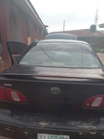 A picture of Toyota Corolla okerejuowoe very clean and neat interior Manual gear