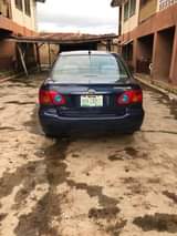 A picture of Toyota corrola 2003