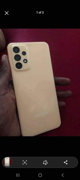 A picture of Samsung a23 mpya