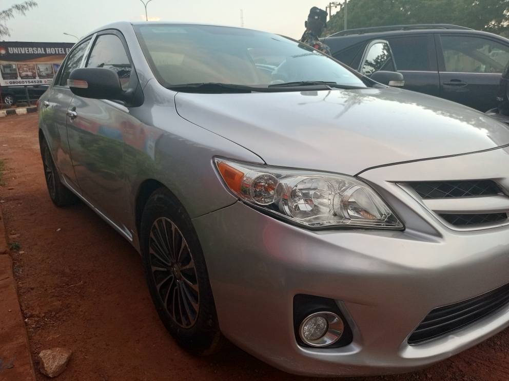 A picture of Belgium standard 2012 Corolla nothing to fix 11m negotiable agency