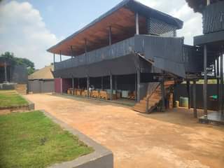 A picture of commercial 25 decimals on tarmac with ready private mailo land