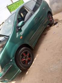 A picture of Nissan Almera Tino automatic transmission is available With good condition