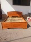 A picture of Kitanda 5 6 chuma 160 cha mbao 5 6 125