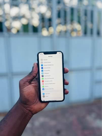 A picture of iPhone X