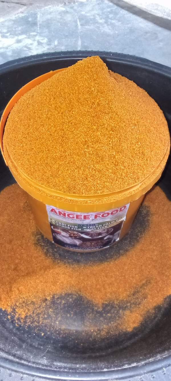 A picture of We have very hot pepper and well spices suya yaji