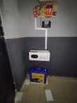A picture of 1kva solar system