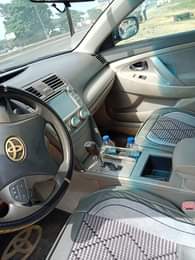 A picture of Belgium Grade Toyota Camry 2008 model Color Blue Everything is