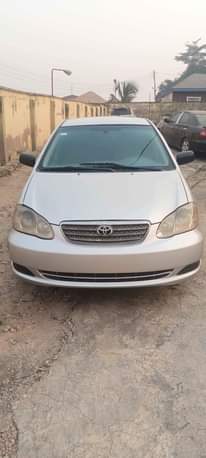 A picture of Toyota Corolla 2003 upgraded to 2005
