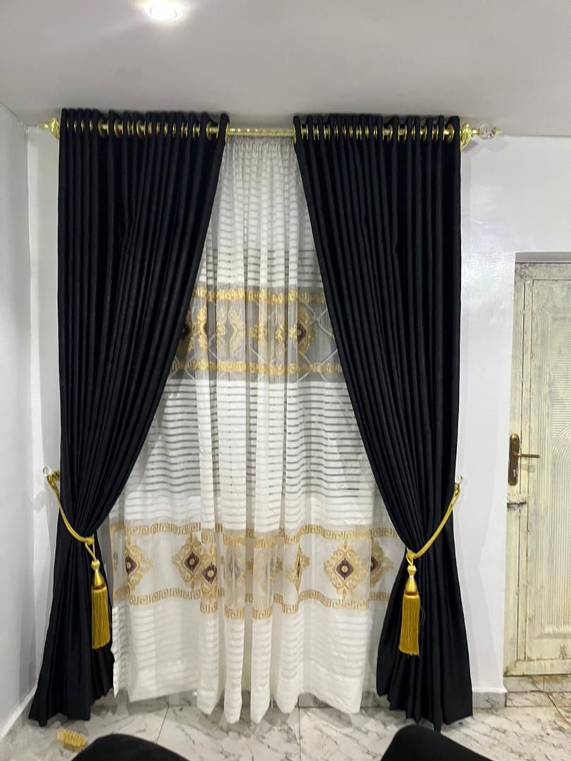 A picture of Turkish curtains