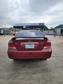 A picture of Toyota Camry 2004 model out for sale.