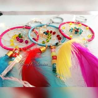 A picture of Customised Dreamcatcher keychains