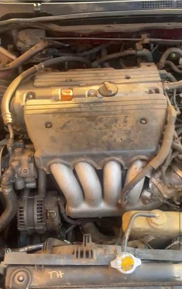 A picture of HONDA ACCORD O5 WITH GOOD ENGINE GEAR AND AC FOR