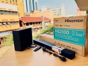 A picture of  PROMOTIONALSALE Hisense SoundBar Call or WhatsApp 256700149170 . 2.1