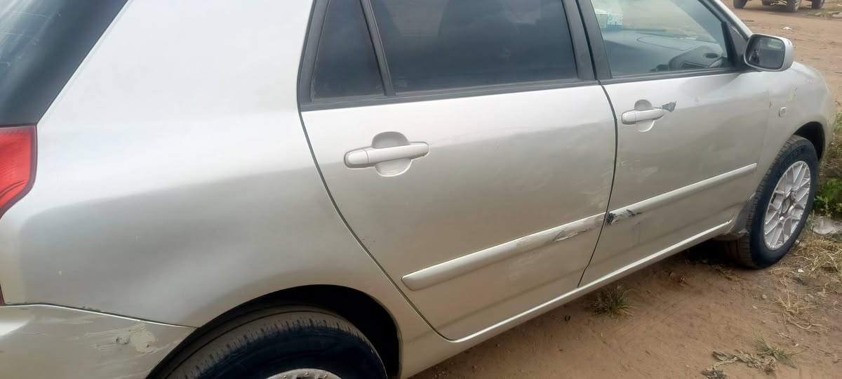 A picture of Toyota corolla Obama with yaris engine