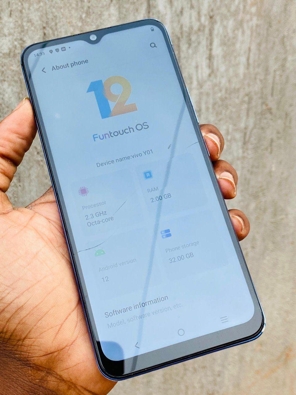 A picture of Vivo y01