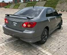 A picture of Fully pimped Tokunbo Toyota corolla Automatic Transmission fabric interior Alloy