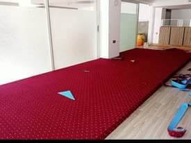 A picture of Woolen carpets wall to wall 30 000 per squaremeter 0740633904